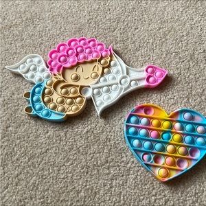 New Cupid Love Bubble pop Fidget